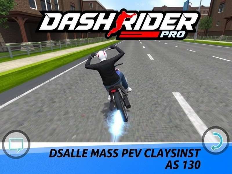 Dash Rider Pro gameplay featuring high-speed bike racing through Indian city streets at night